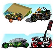 Teenage Mutant Ninja Turtles Basic Vehicles Case
